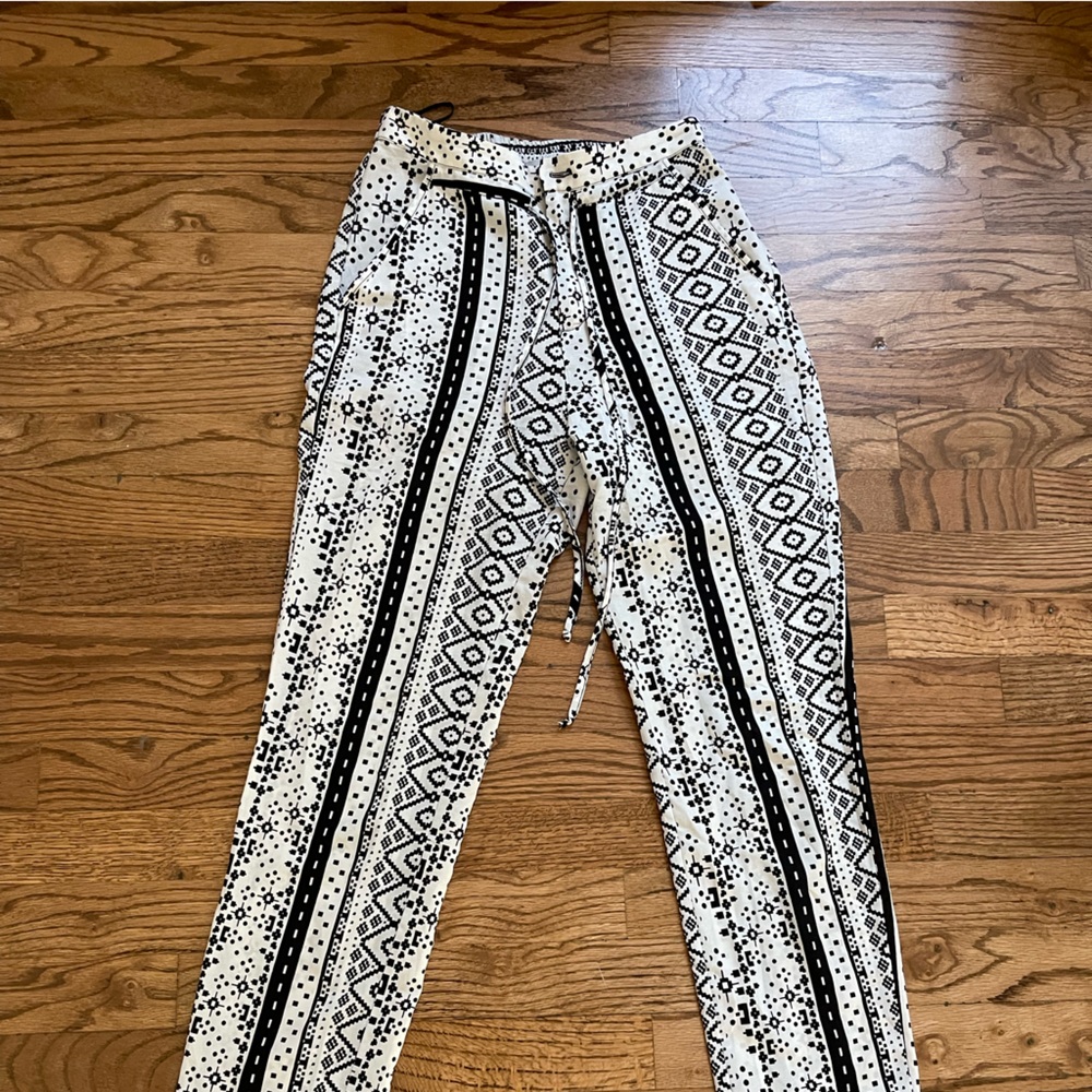 Black & White Pants